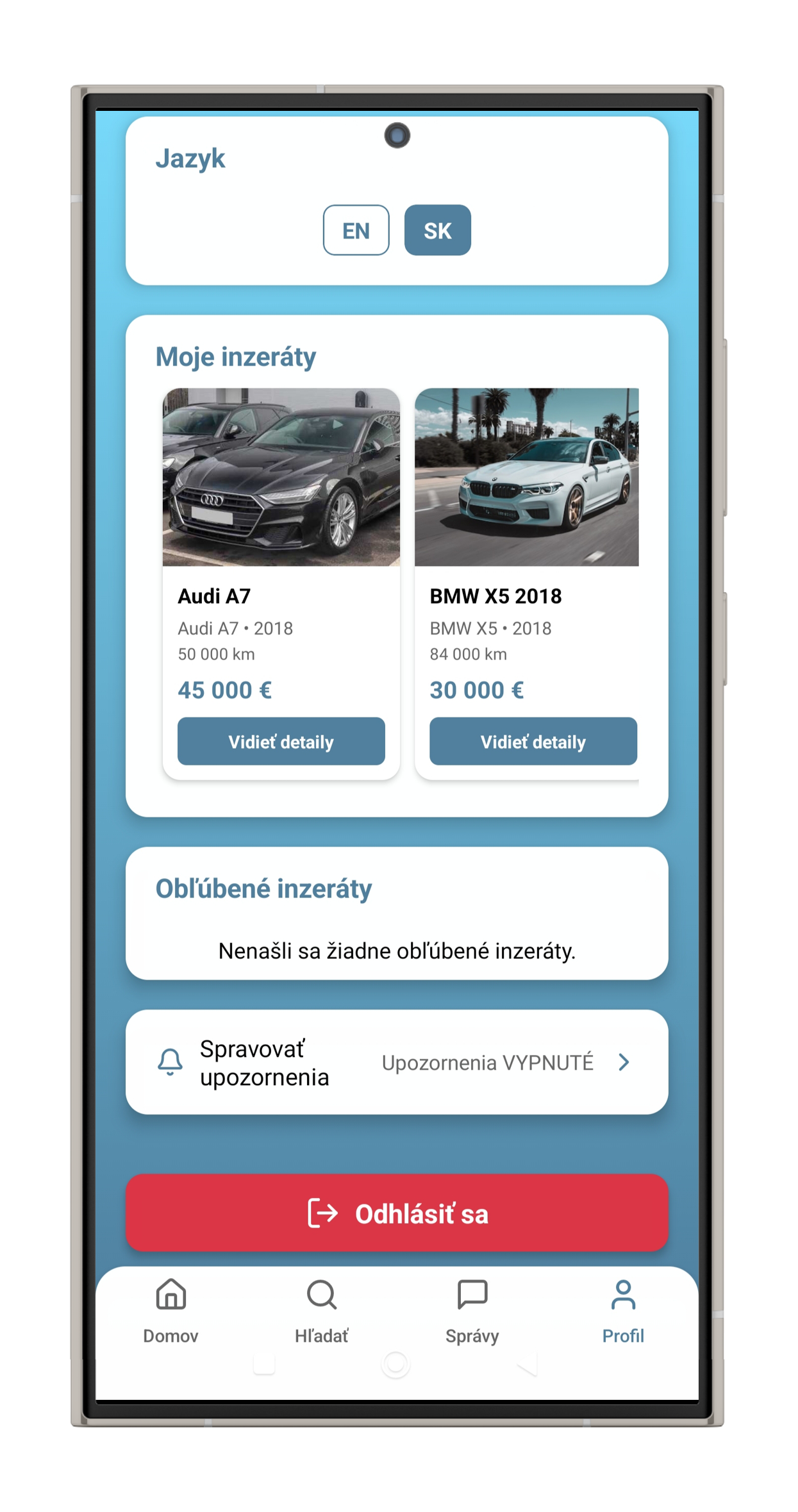 Vroomly App Mockup